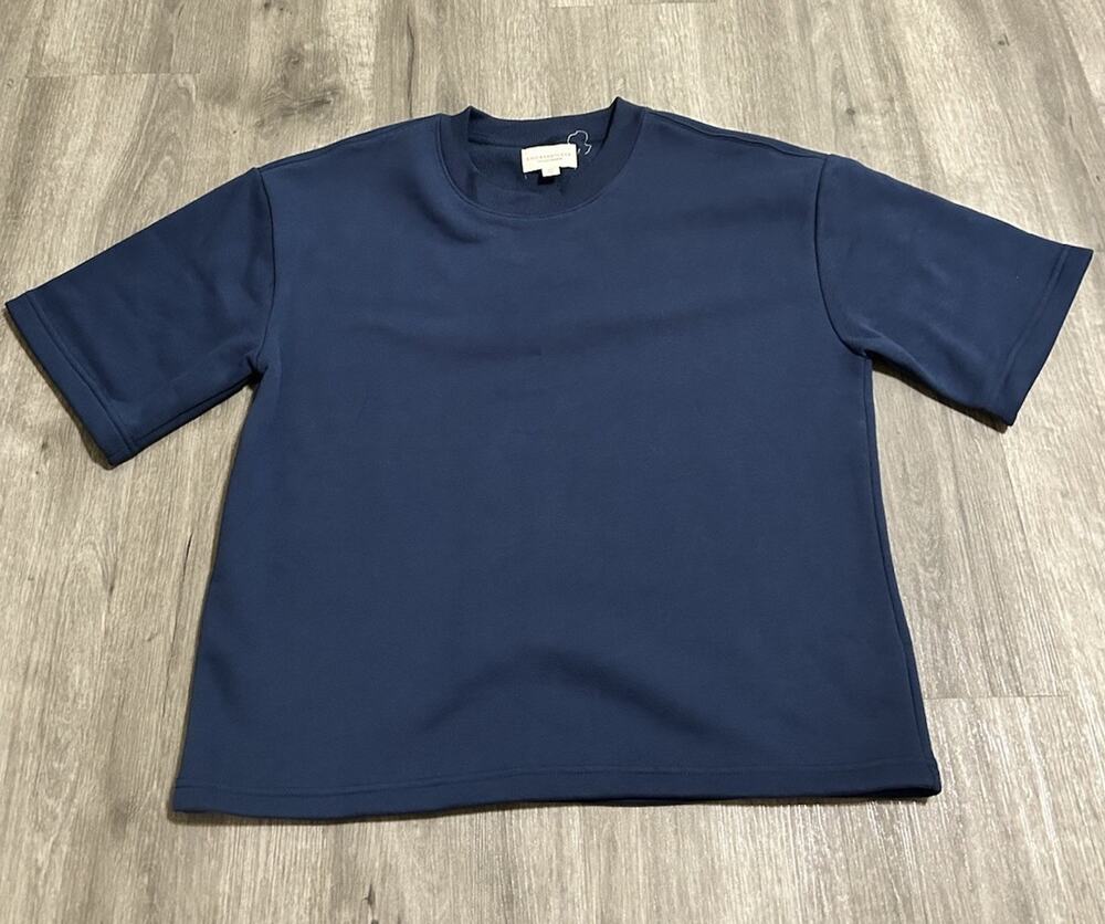 Knickerbocker Vintage Design Heavyweight T-Shirt Navy Blue Men’s Medium